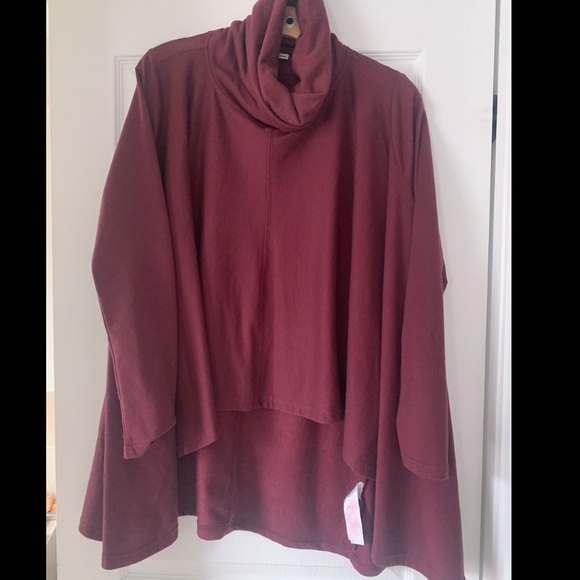 Noisy may cowl neck hi-lo sweater - never worn! - Picture 2 of 3